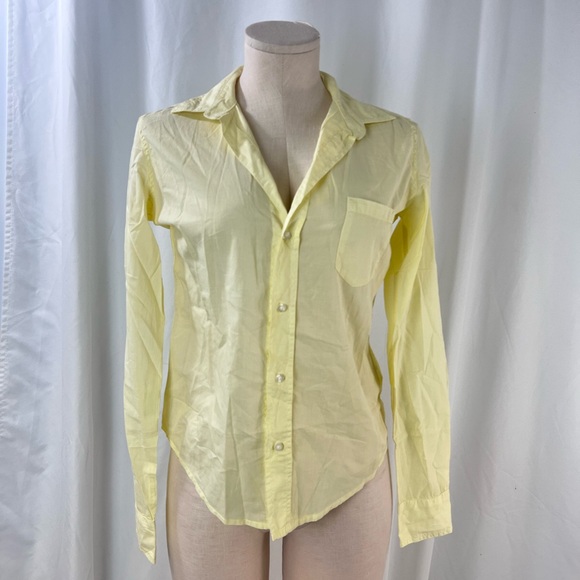 Frank & Eileen Tops - Frank & Eileen ‘Barry’ Yellow Button Down